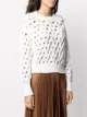Brunello Cucinelli open chunky knit jumper
