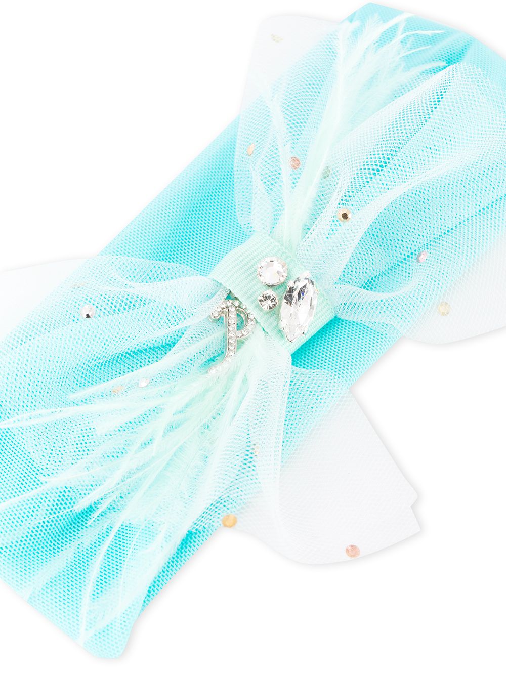 фото Petit tulle bow headband