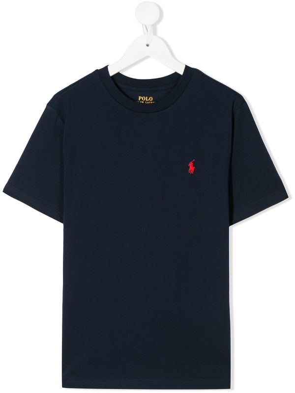 boys white ralph lauren t shirt