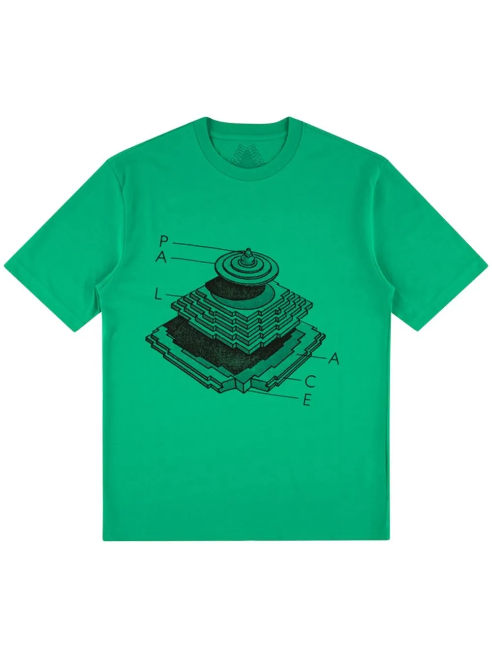 

Palace Pyramidal print T-shir - Green