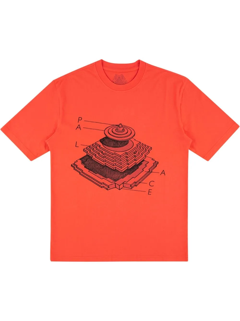 

Palace Pyramidal print T-shirt - Red