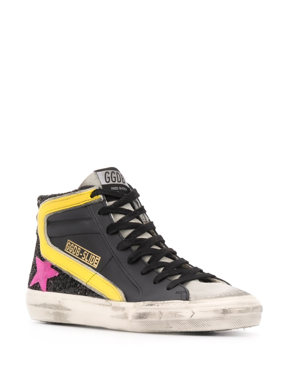 фото Golden goose slide high-top sneakers