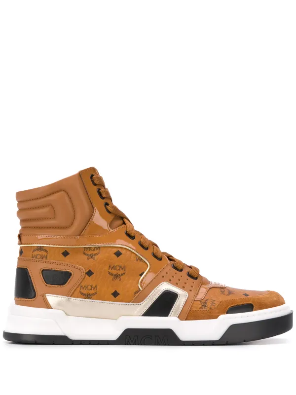 mcm high top shoes