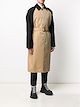Alexander McQueen two-toned trench coat