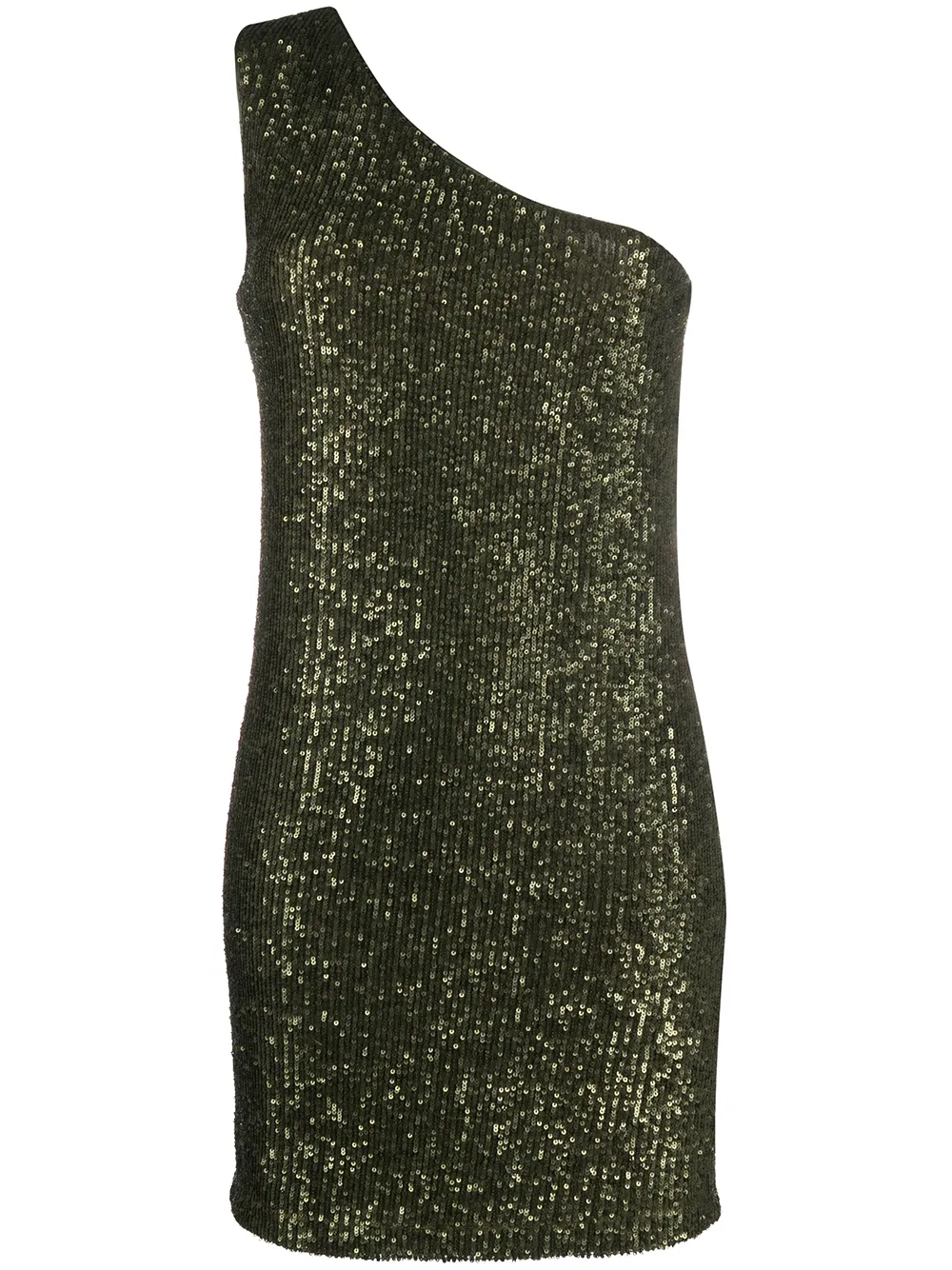 LIU JO One-Shoulder-Kleid mit Pailletten - Grün