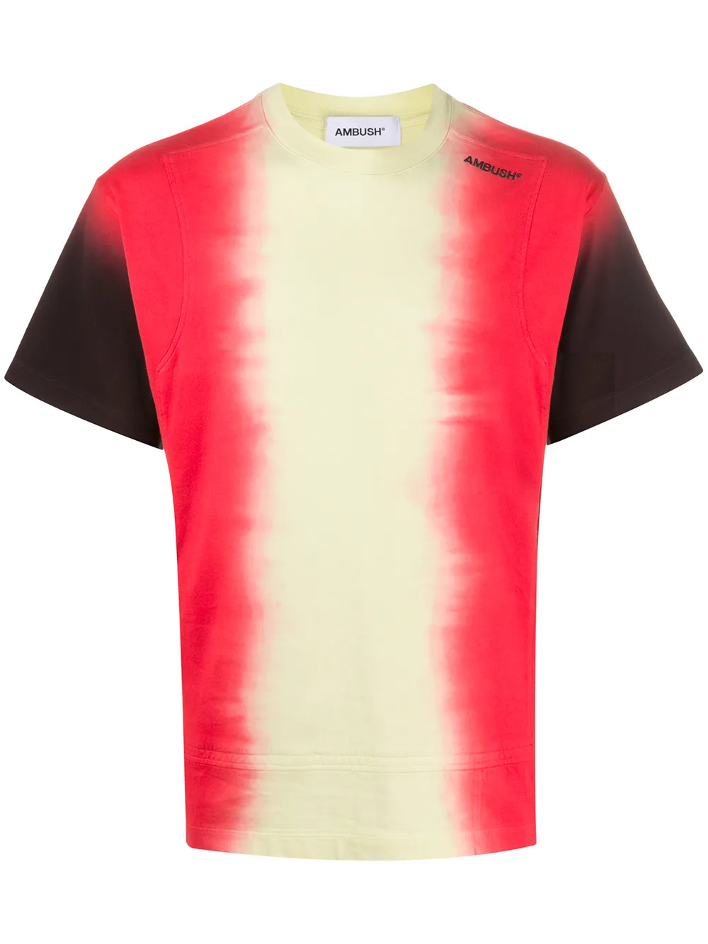 Ambush Tie Dye T In Red