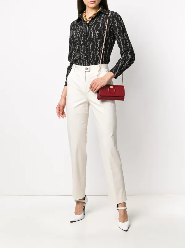 salvatore ferragamo gancini city mini leather crossbody