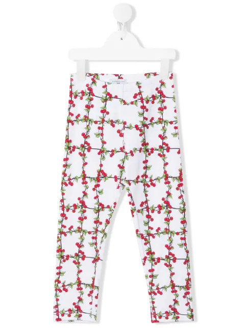 Monnalisa pantalones con estampado floral