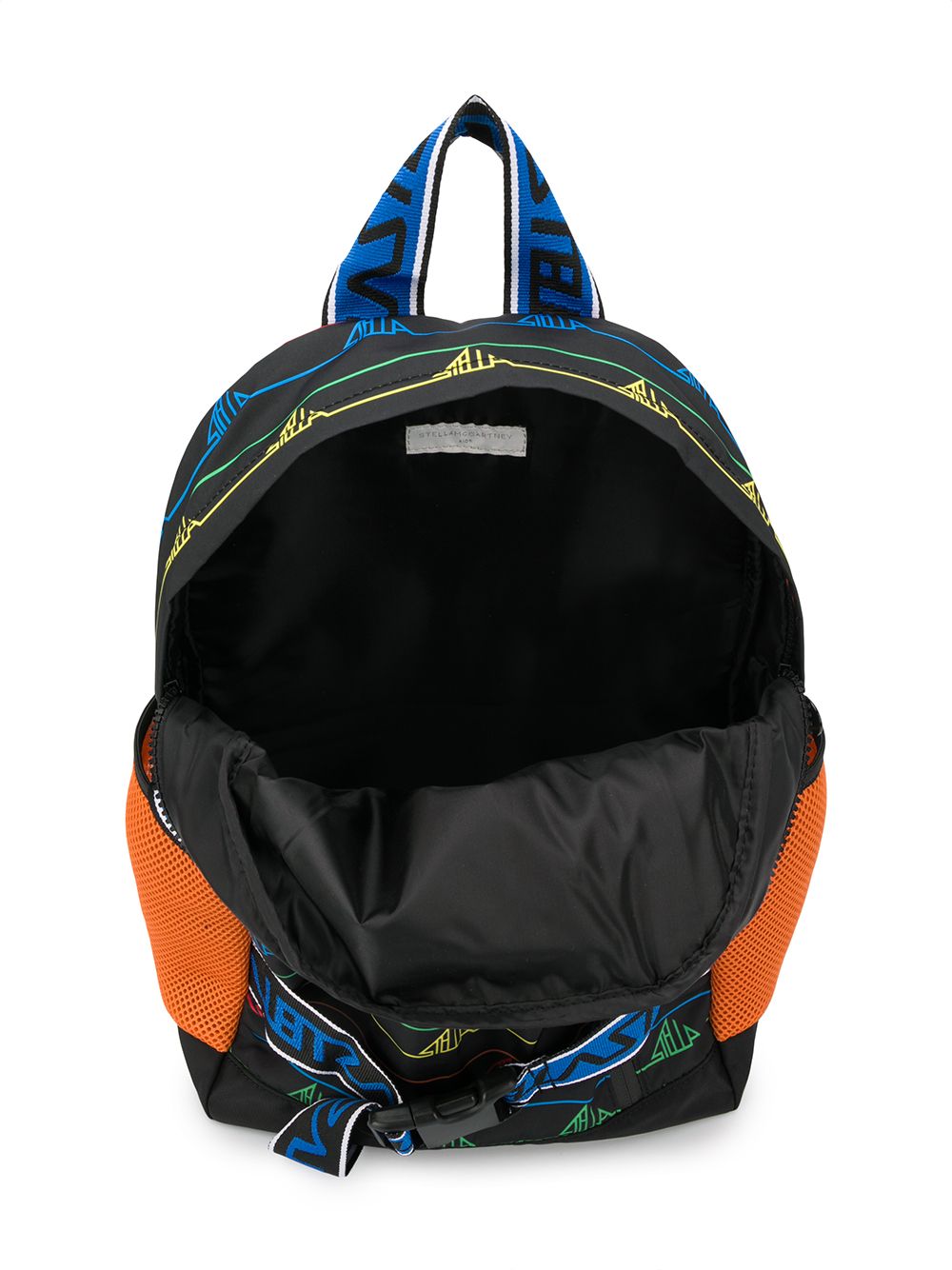 фото Stella mccartney kids logo print backpack