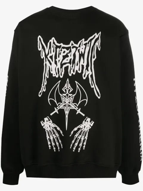 KTZ Dead Metal crew neck sweatshirt
