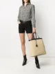 الصورة 2 من Saint Laurent حقيبة عملية بزينة متباينة اللون