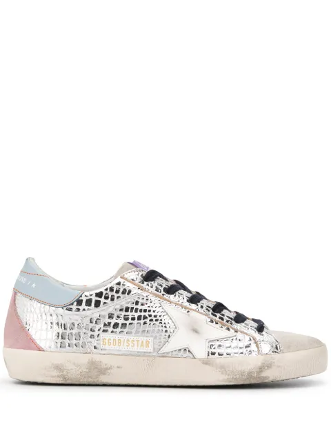 golden goose croc sneakers