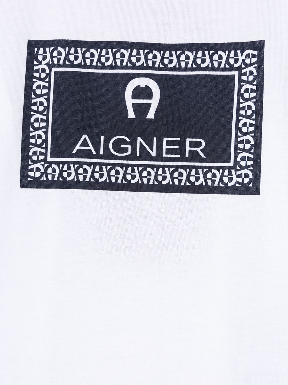 фото Aigner kids logo patch t-shirt