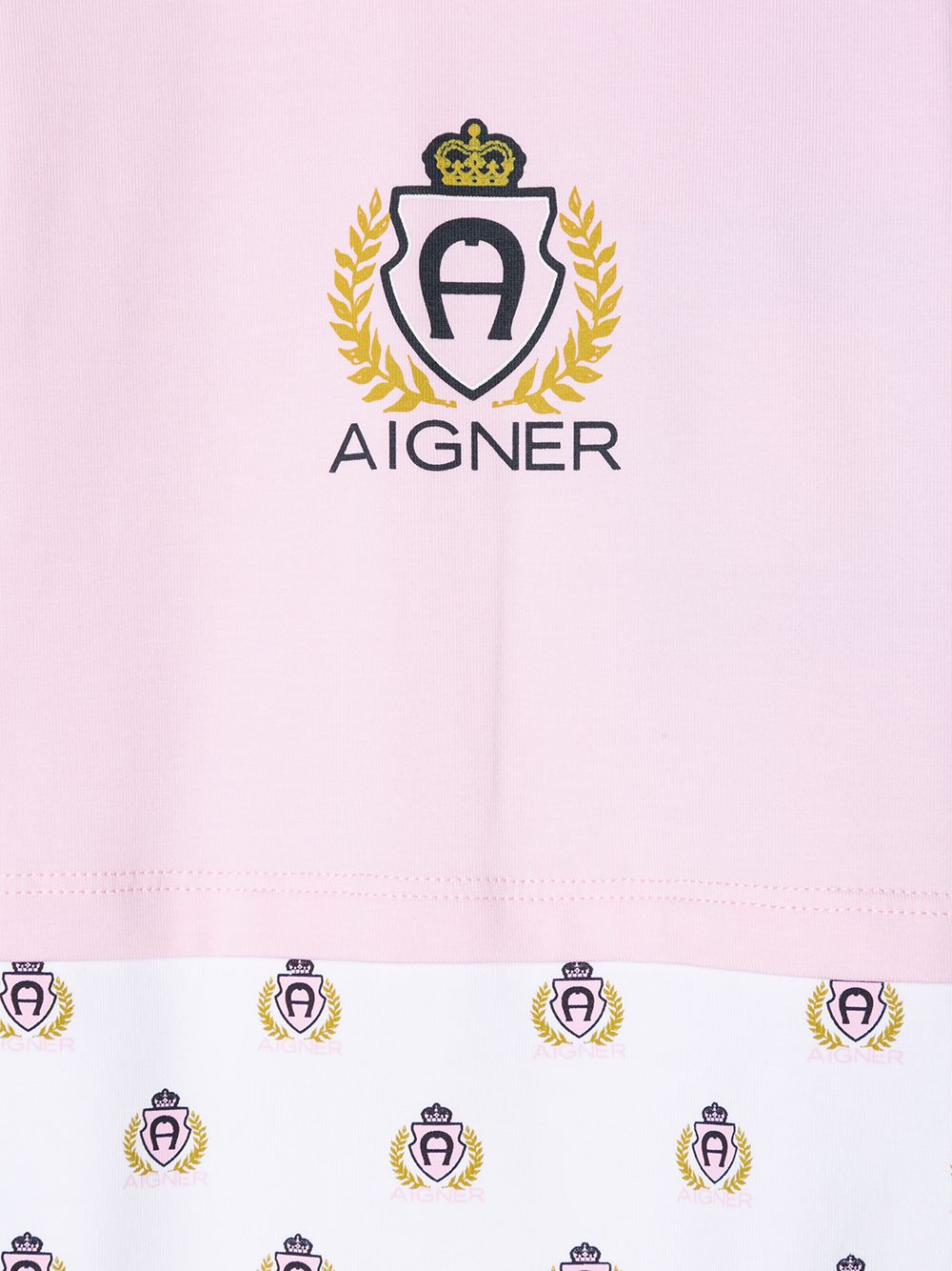 фото Aigner kids logo long-sleeve babygrow