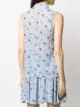 GANNI floral print blouse