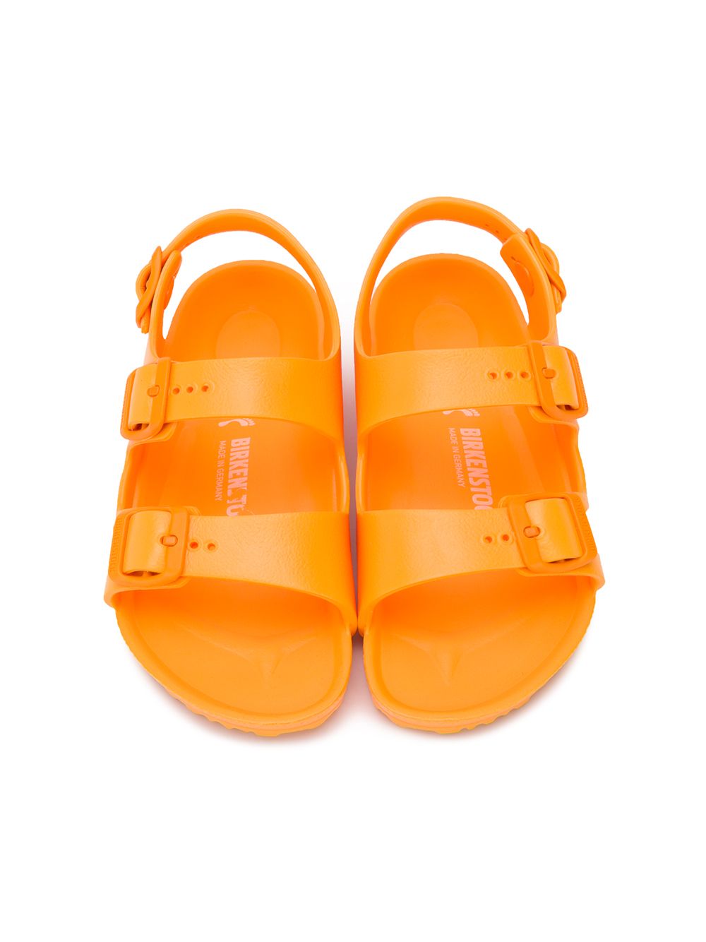 фото Birkenstock kids сандалии с пряжкой и открытым носком