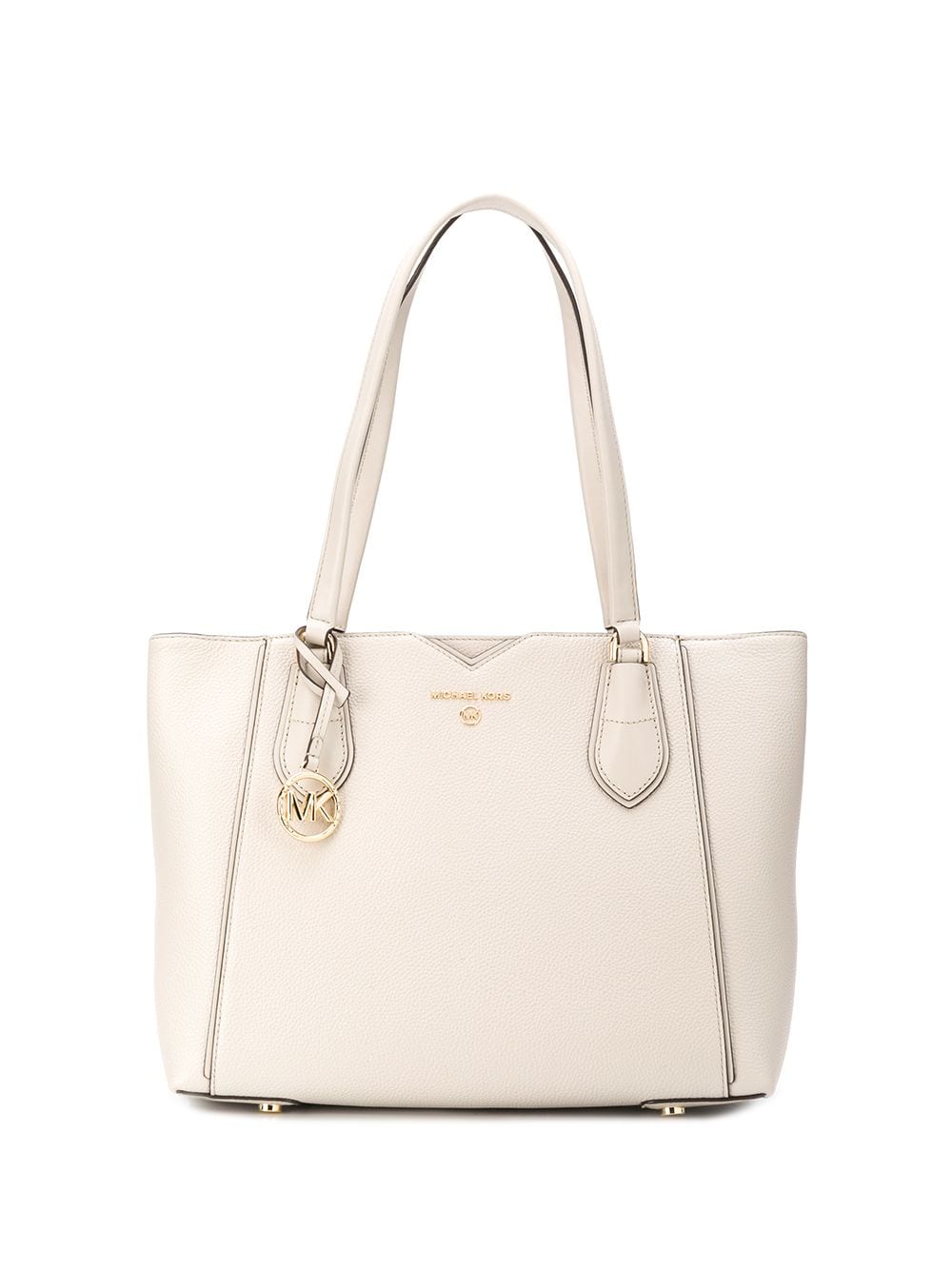 Michael Kors Trapeze Tote In Neutrals