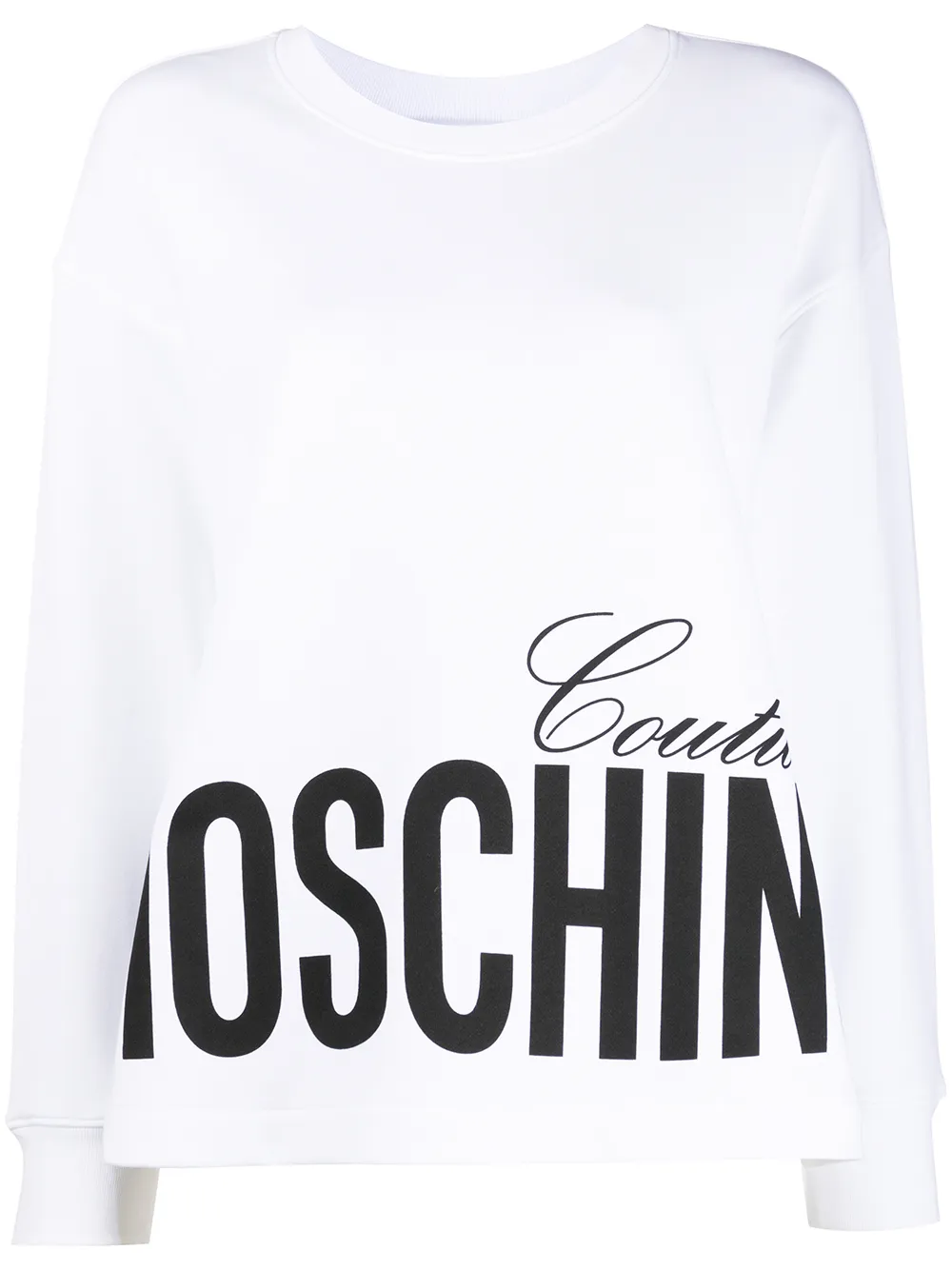 фото Moschino толстовка couture moschino с логотипом