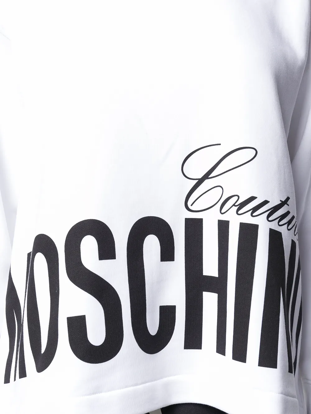 фото Moschino толстовка couture moschino с логотипом