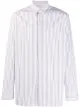 Image 1 of Maison Margiela pinstriped fitted shirt