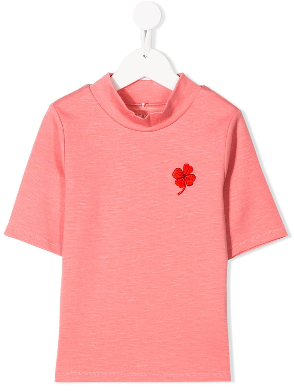 фото Mini rodini clover embroidered t-shirt