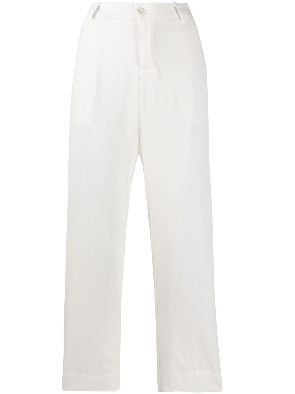 F.r.s For Restless Sleepers Straight-fit Trousers In White