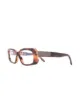الصورة 2 من Marni Eyewear نظارة مستطيلة بتأثير صدف السلحفاة