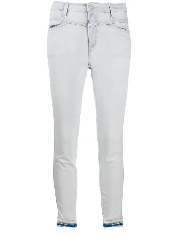 released hem skinny jeans