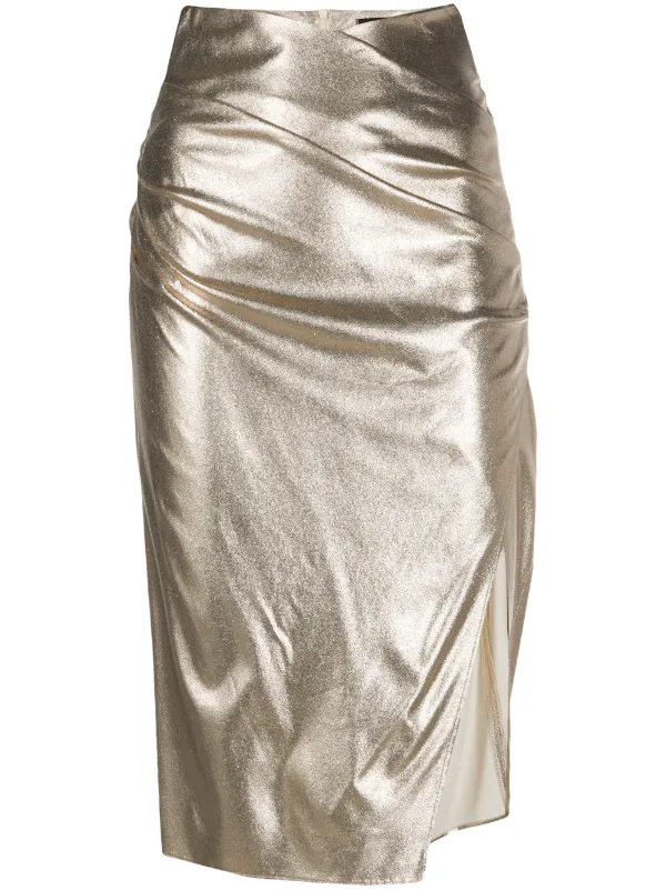 gold metallic skirt near me