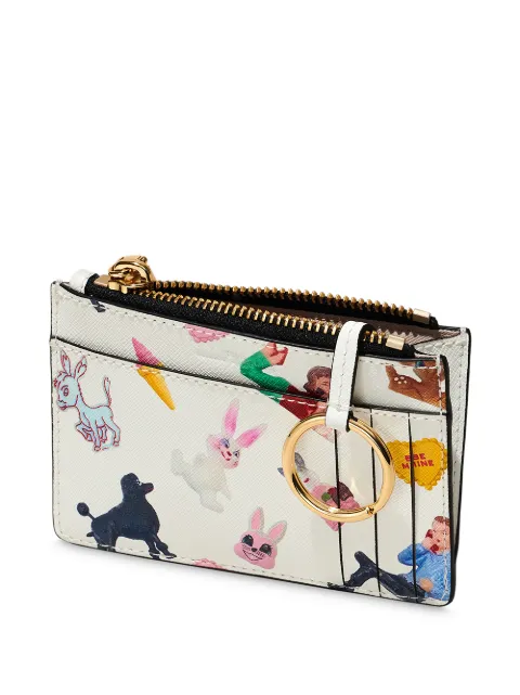 marc jacobs the snapshot top zip multi wallet