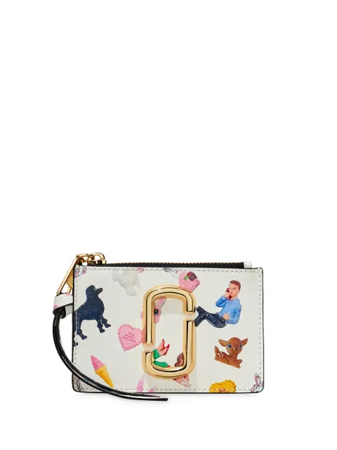 marc jacobs the snapshot top zip multi wallet