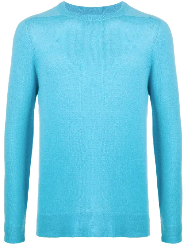 turquoise cashmere jumper