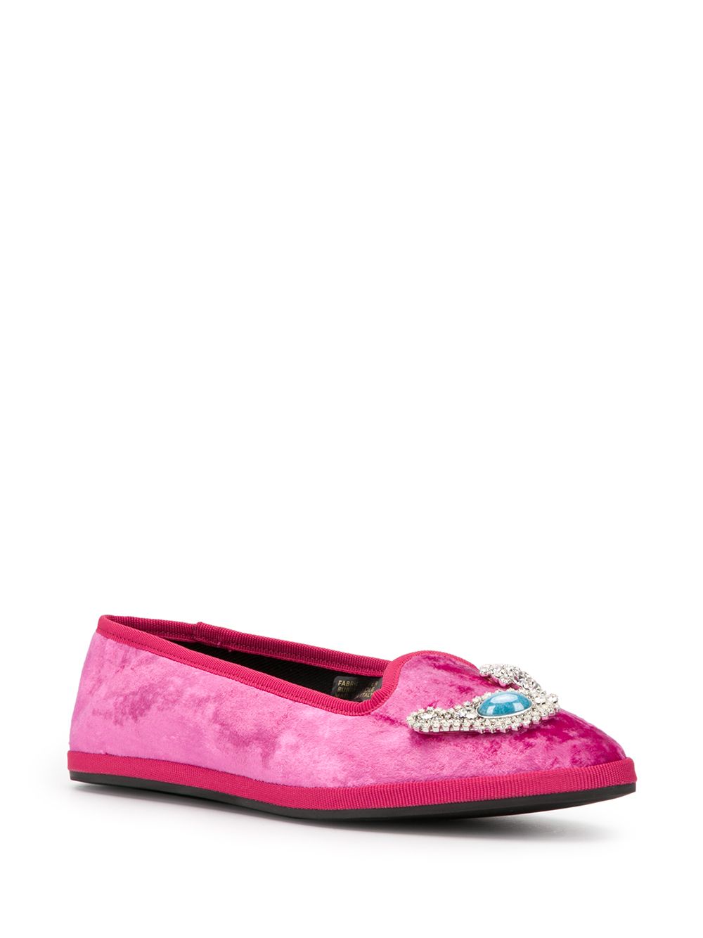 фото Giannico embellished flat slippers