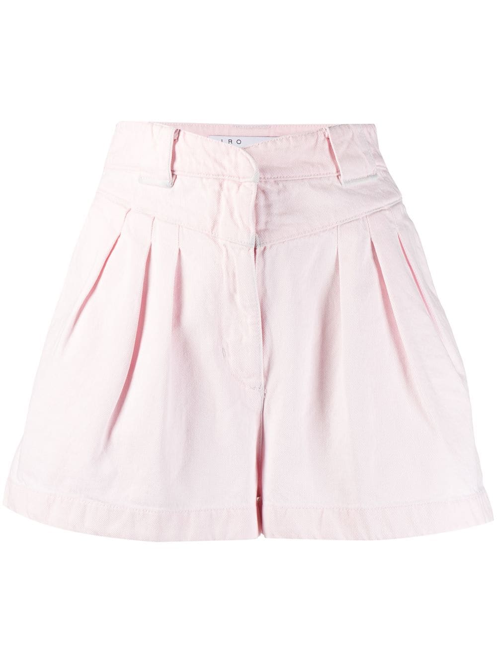 Iro High-waisted Shorts In Pink