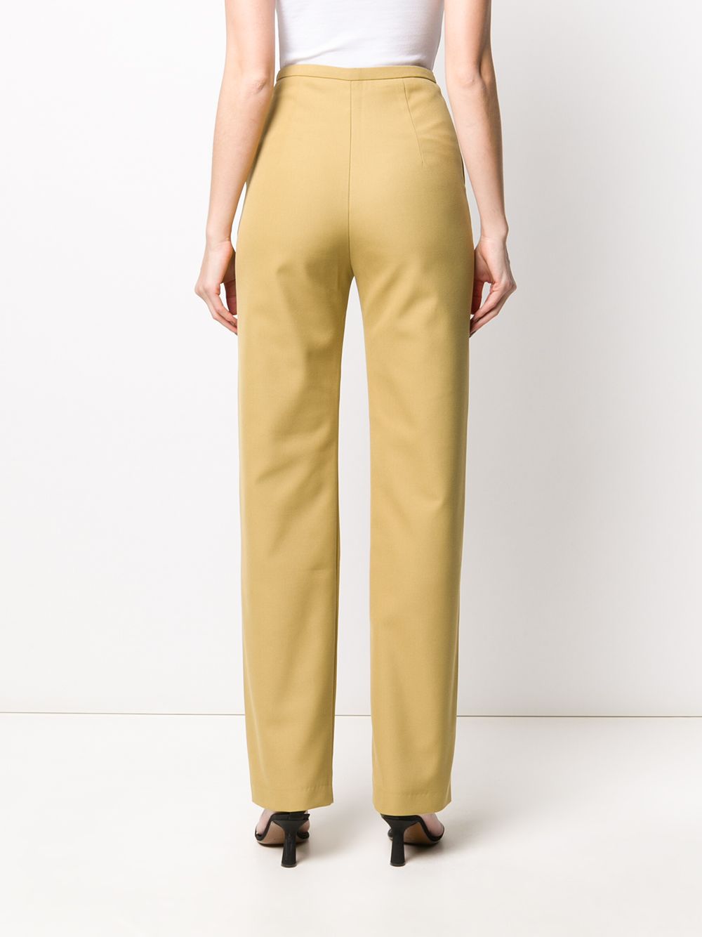 фото Totême high-waisted long trousers