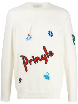 pringle logo jumper
