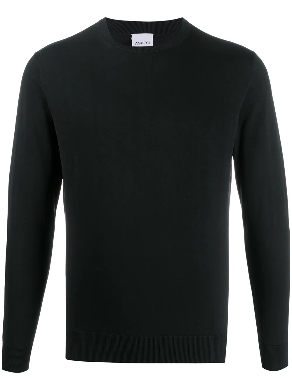 

ASPESI crew neck jumper - Black