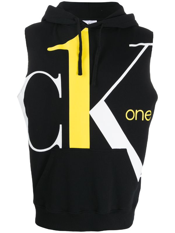 calvin klein sleeveless hoodie