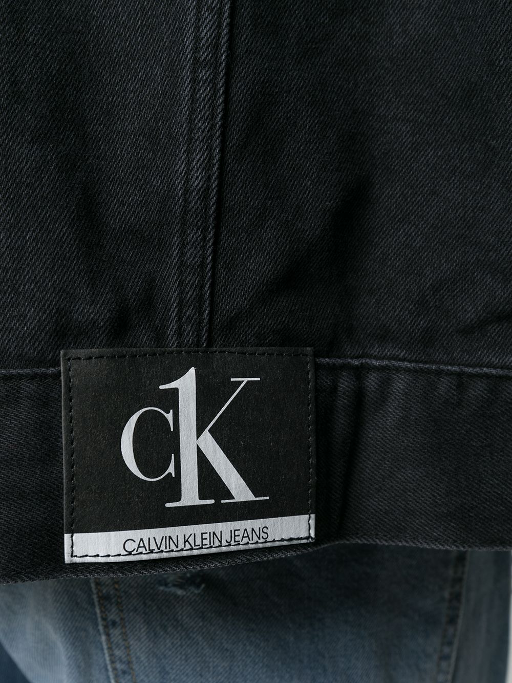 фото Calvin klein jeans джинсовая куртка свободного кроя