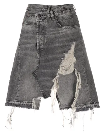 r13 denim skirt