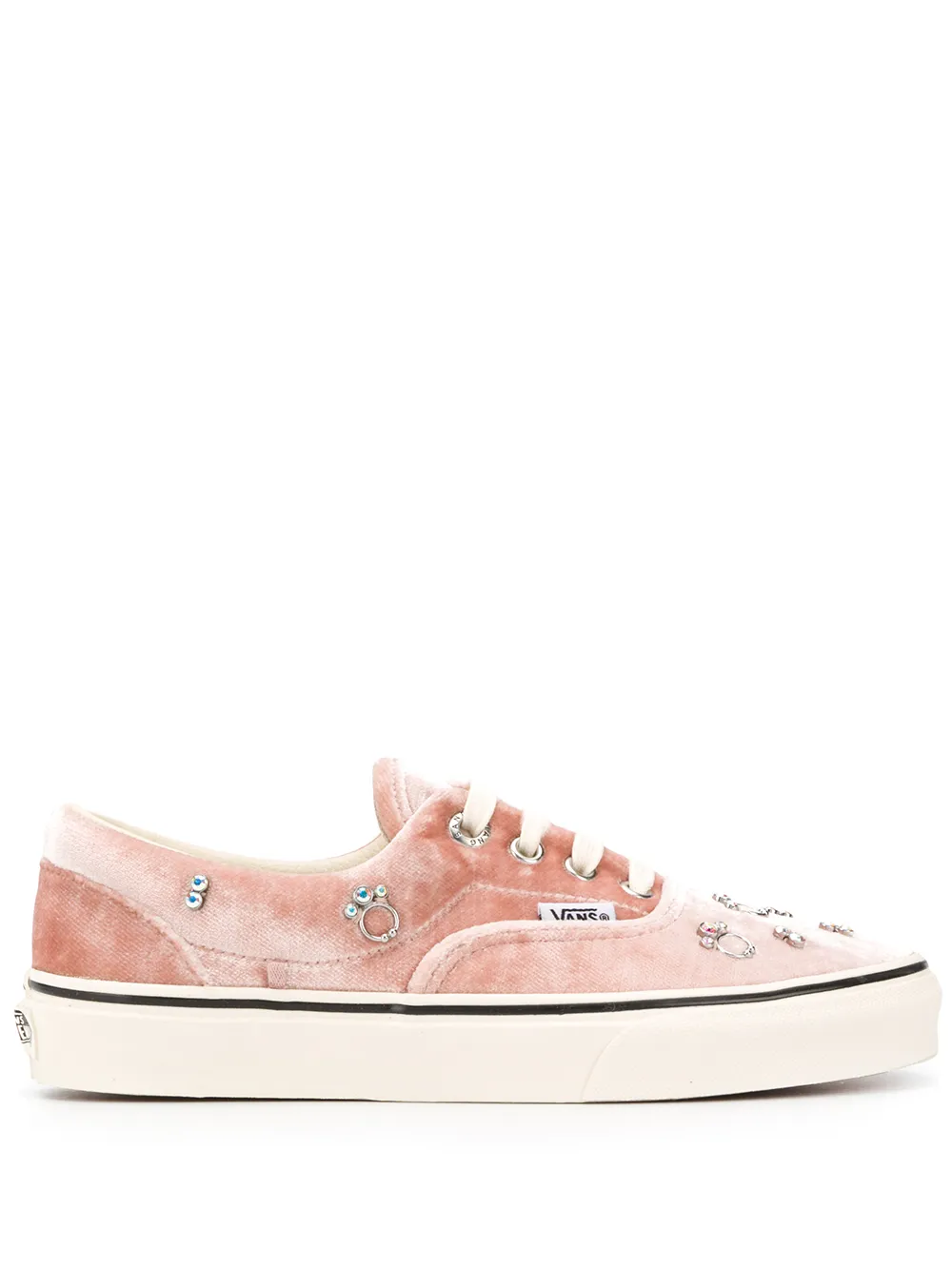 pink velvet vans