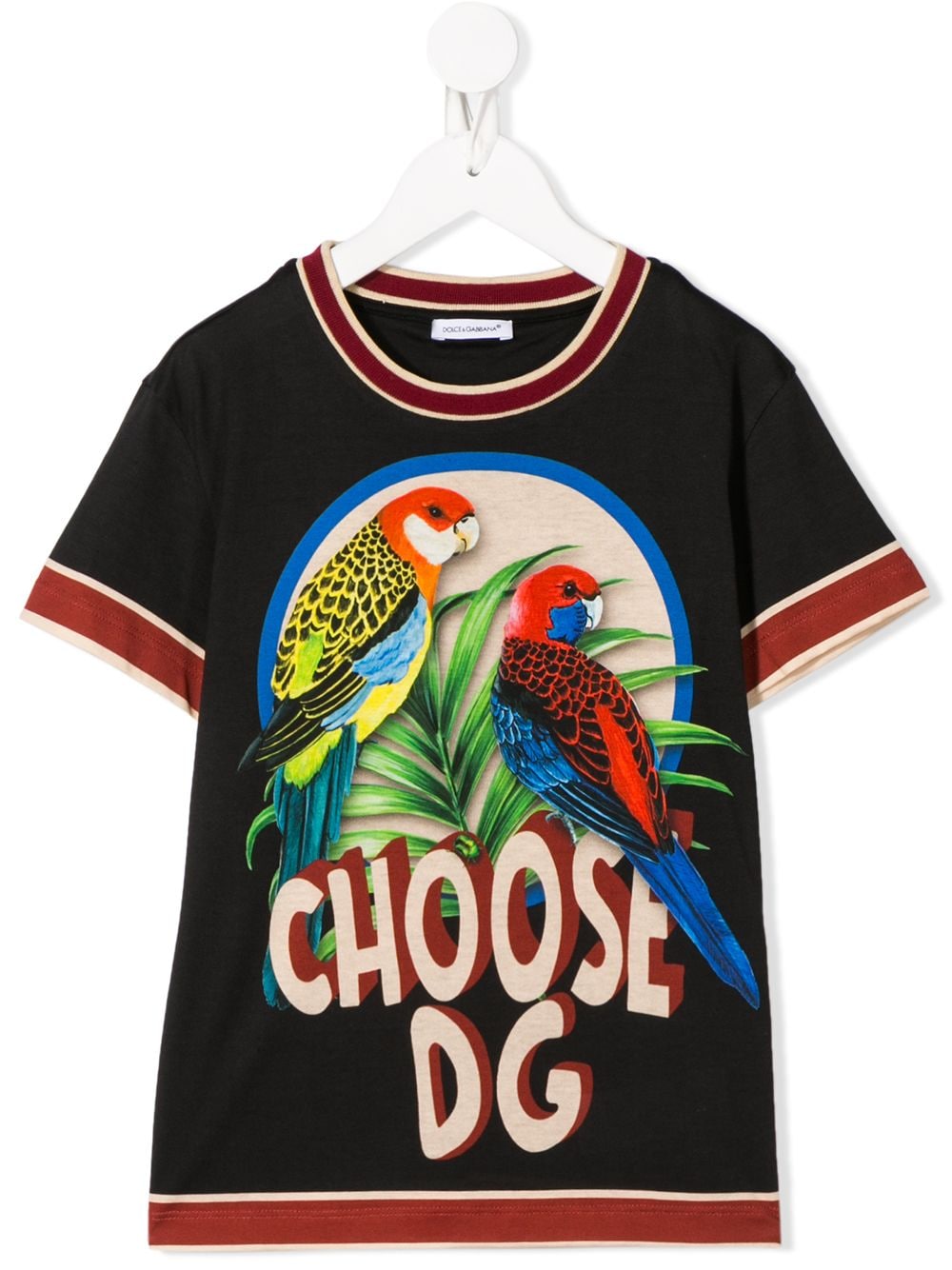 parrot print shirt