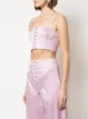 Fleur Du Mal bustier cropped top