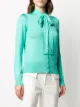 Dolce & Gabbana knitted bow-embellished top
