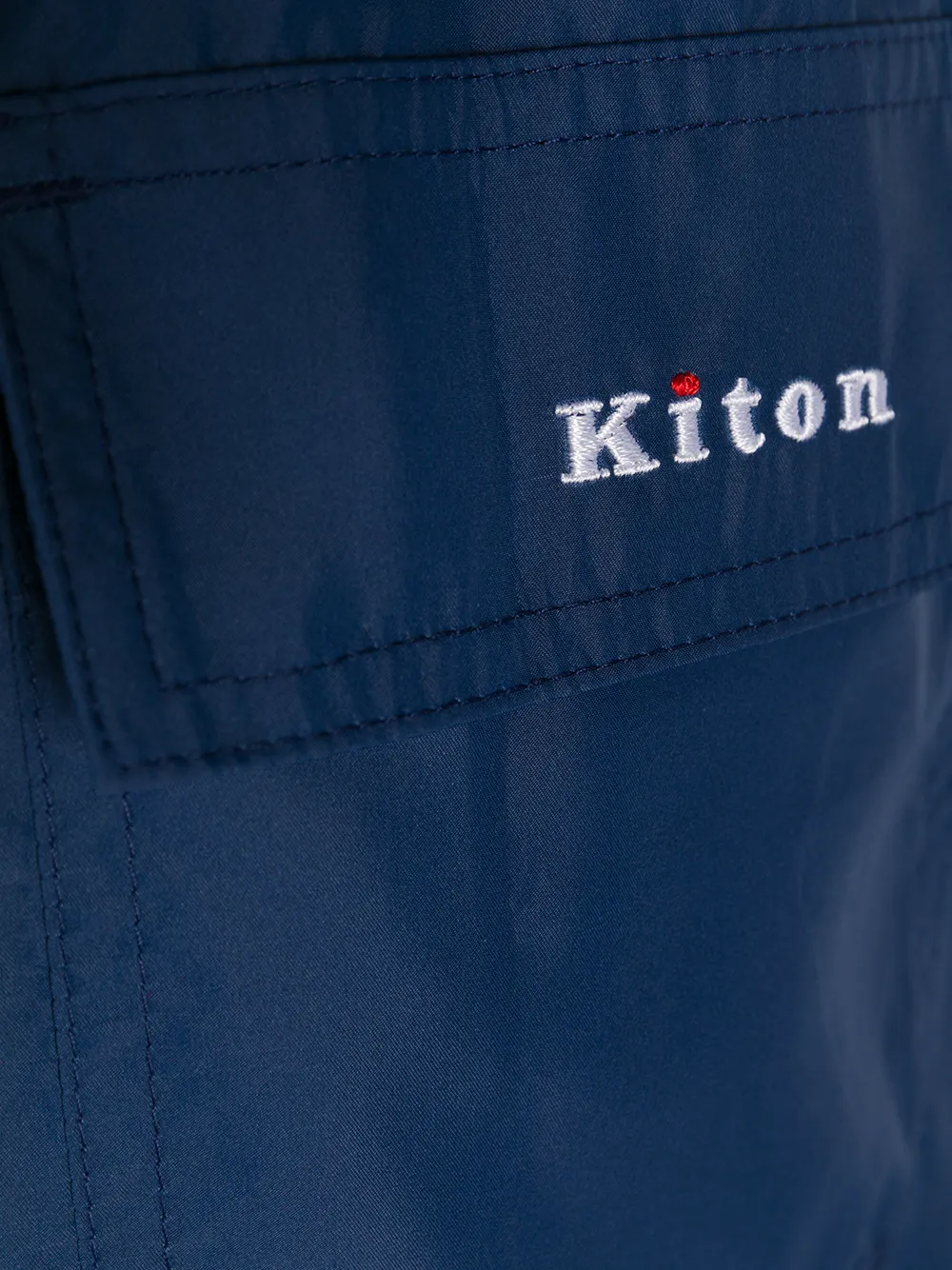 фото Kiton плавки-шорты с вышитым логотипом