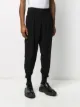 Yohji Yamamoto pleated cropped trousers