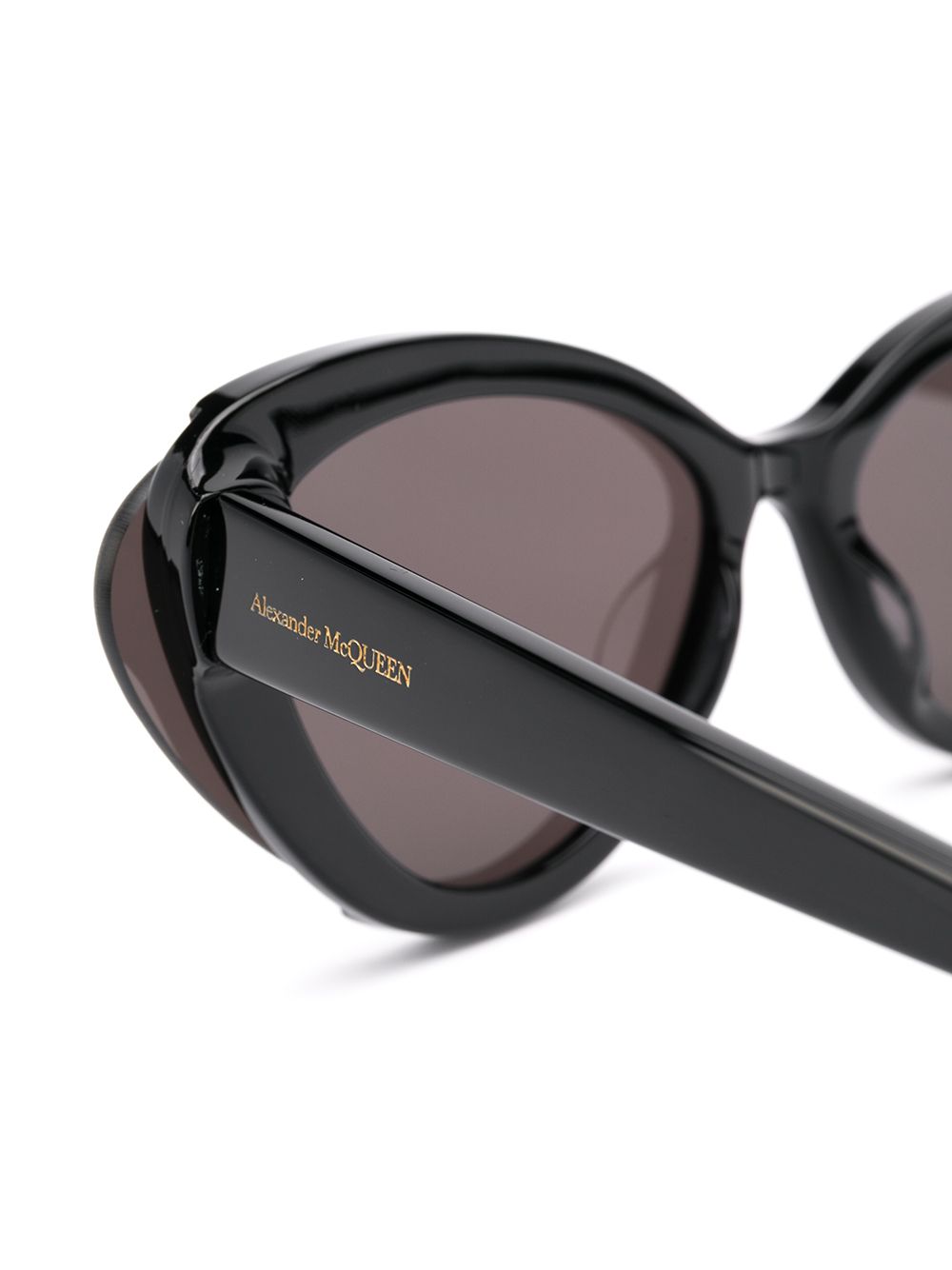 фото Alexander mcqueen eyewear солнцезащитные очки в оправе 'кошачий глаз'