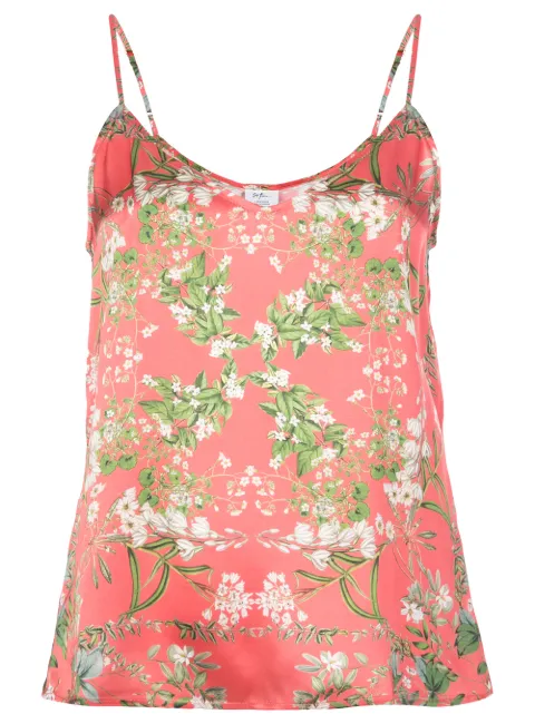Madison.Maison Louise floral-print silk top