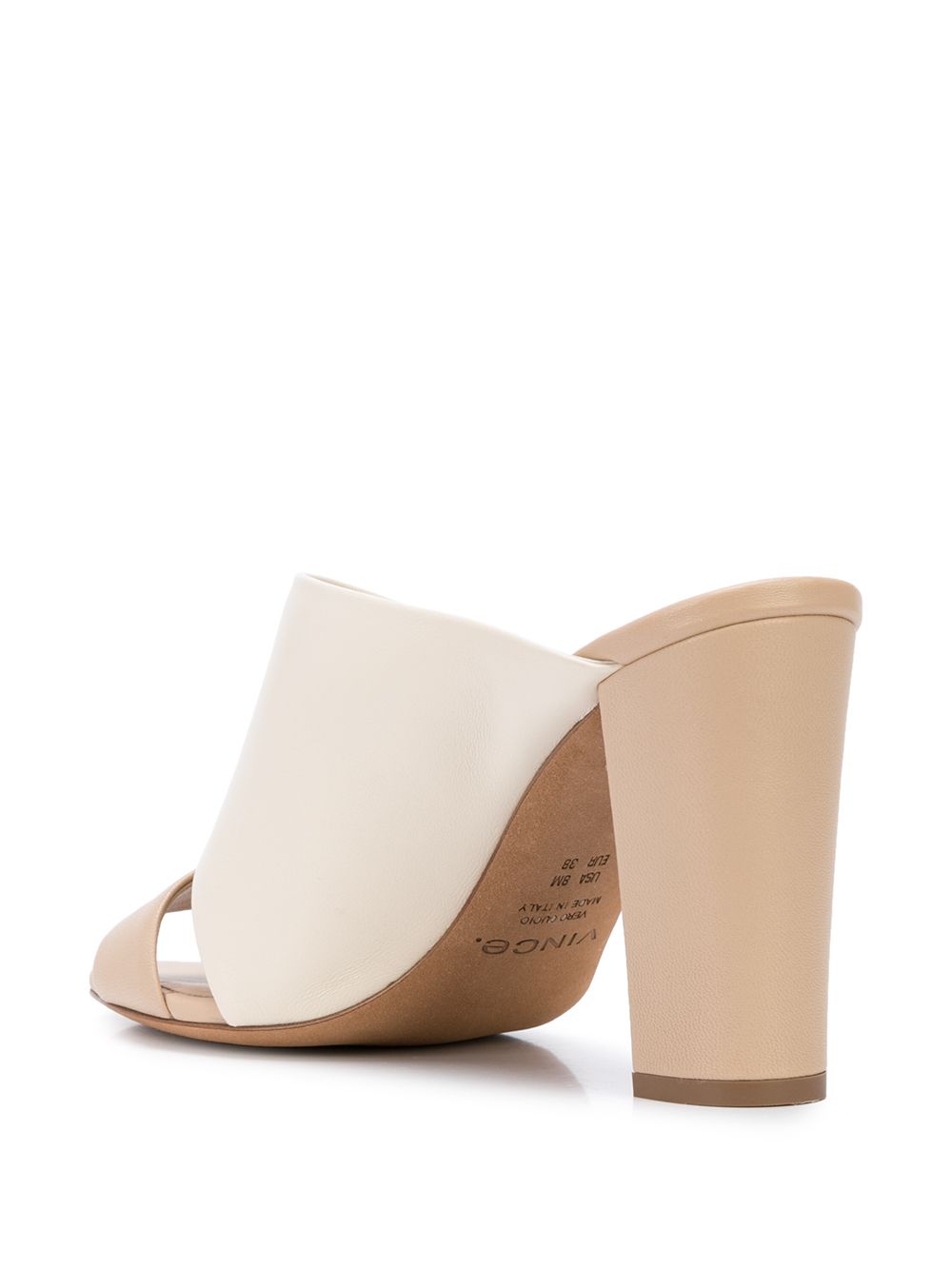 фото Vince colour-block mule sandals