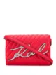 Image 1 of Karl Lagerfeld signature logo crossbody bag